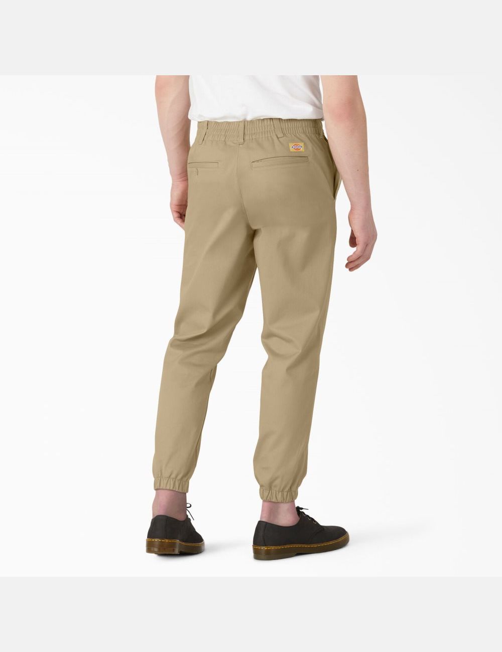 Pantalones De Trabajo Dickies Cropped Jogger Hombre Kaki | 1735486-UM