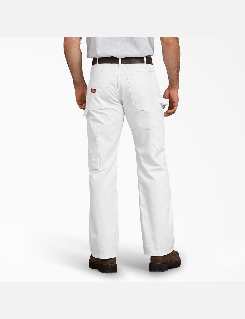 Pantalones De Trabajo Dickies FLEX Relaxed Fit Directo Leg Painters Hombre Blancas | 8073264-MF