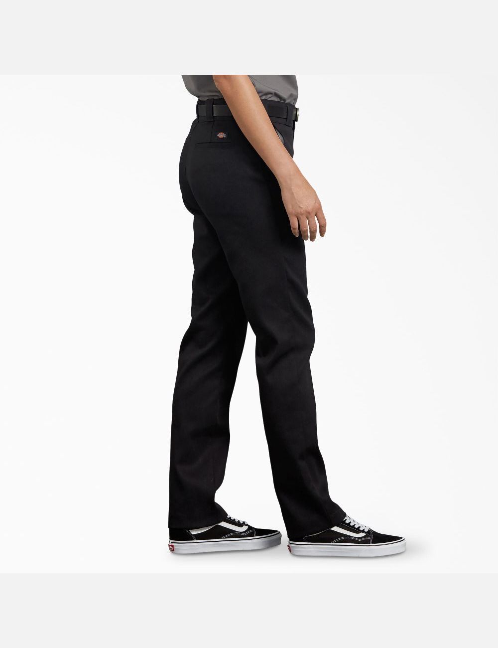 Pantalones De Trabajo Dickies FLEX Slim Fit Mujer Negras | 7451308-CM