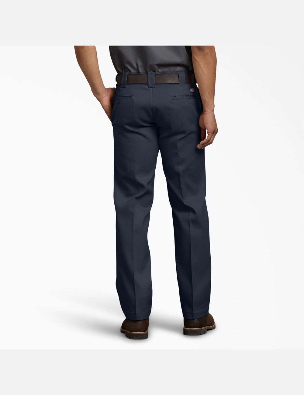 Pantalones De Trabajo Dickies FLEX Slim Fit Directo Leg Hombre Azul Marino | 9058147-HM