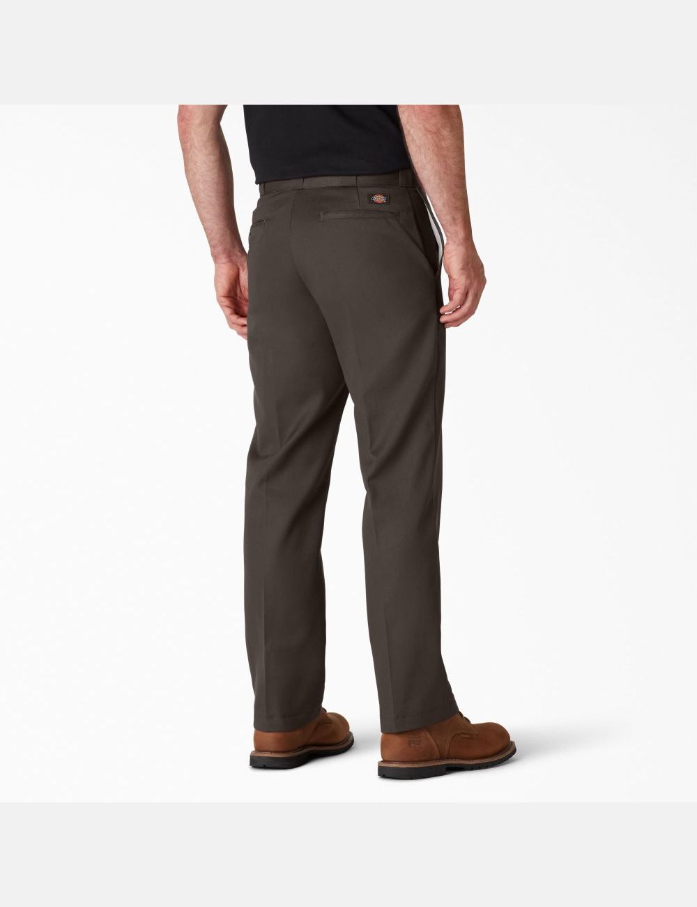 Pantalones De Trabajo Dickies Original 874 Hombre Marrones Oscuro | 0239856-HL