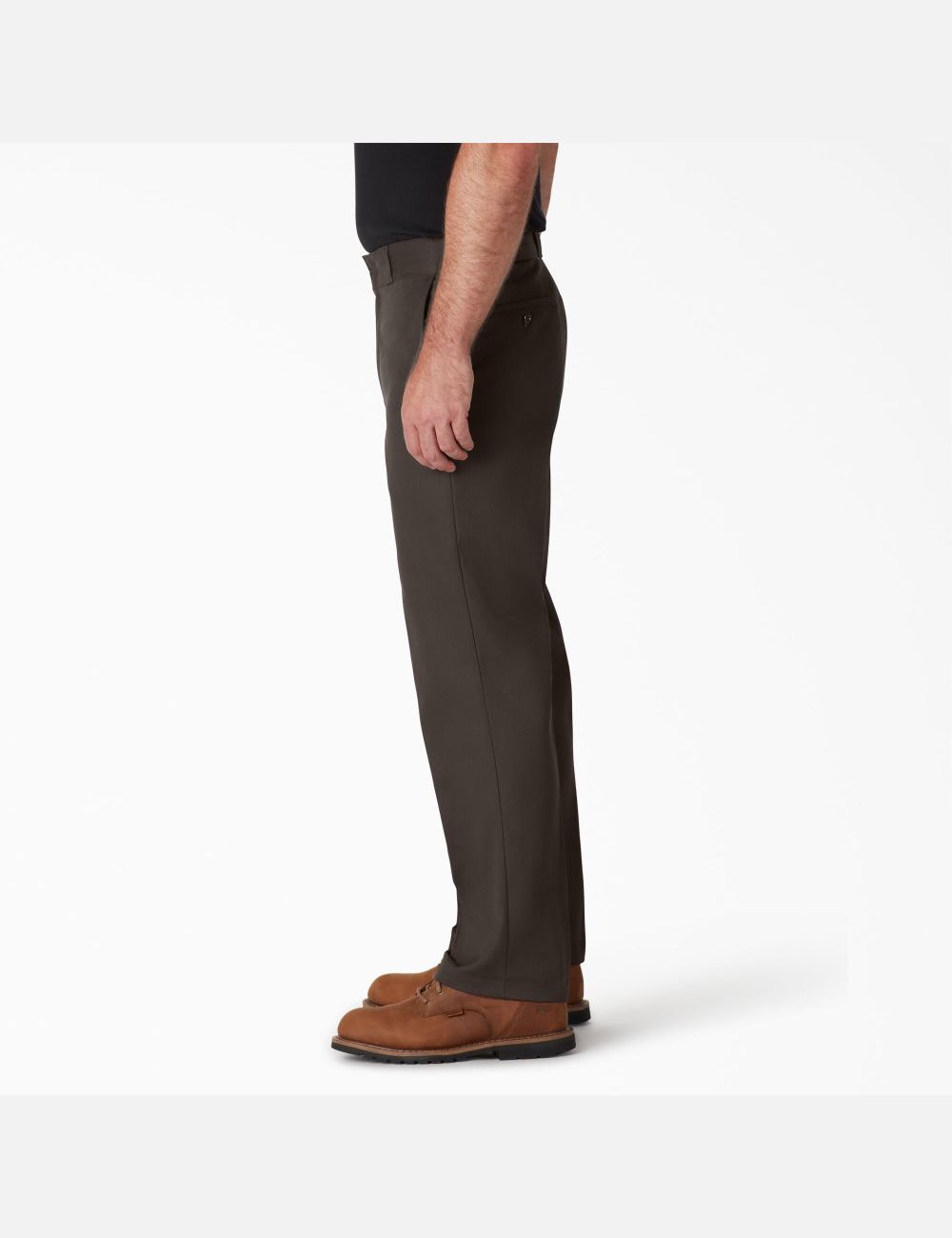 Pantalones De Trabajo Dickies Original 874 Hombre Marrones Oscuro | 0239856-HL