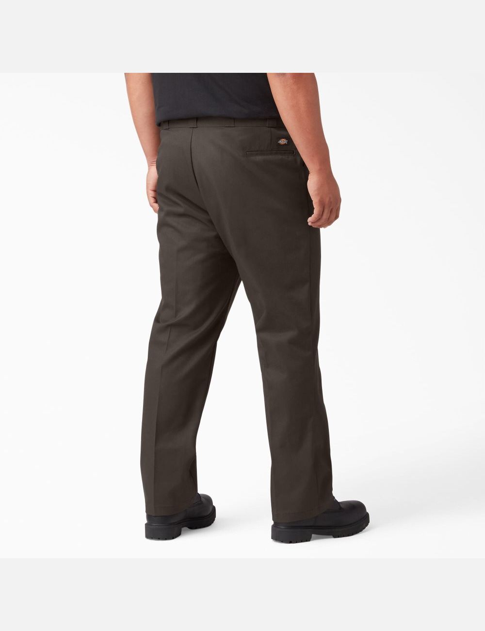 Pantalones De Trabajo Dickies Original 874 Hombre Marrones Oscuro | 0239856-HL