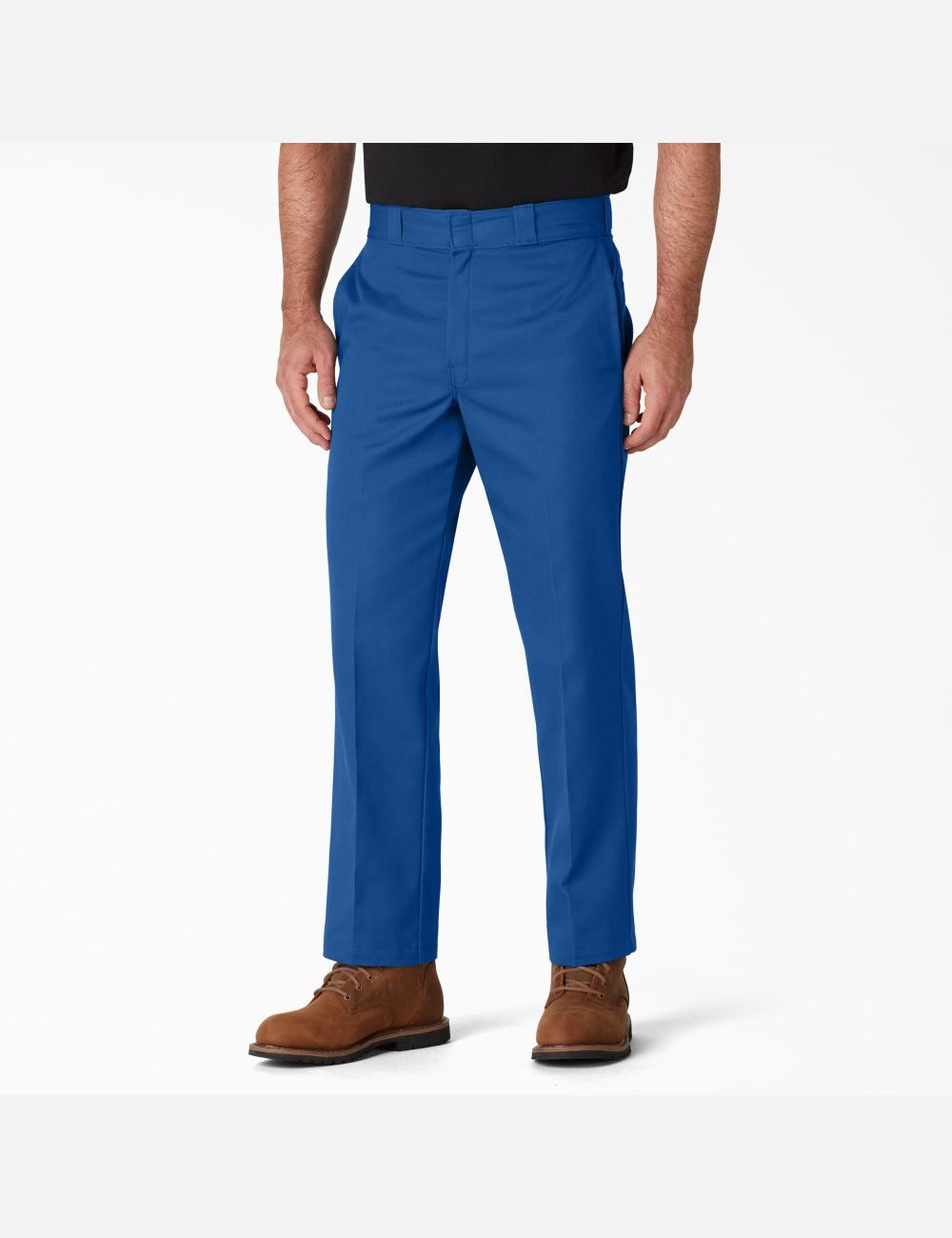 Pantalones De Trabajo Dickies Original 874 Hombre Azul Real Azules | 1690582-GA