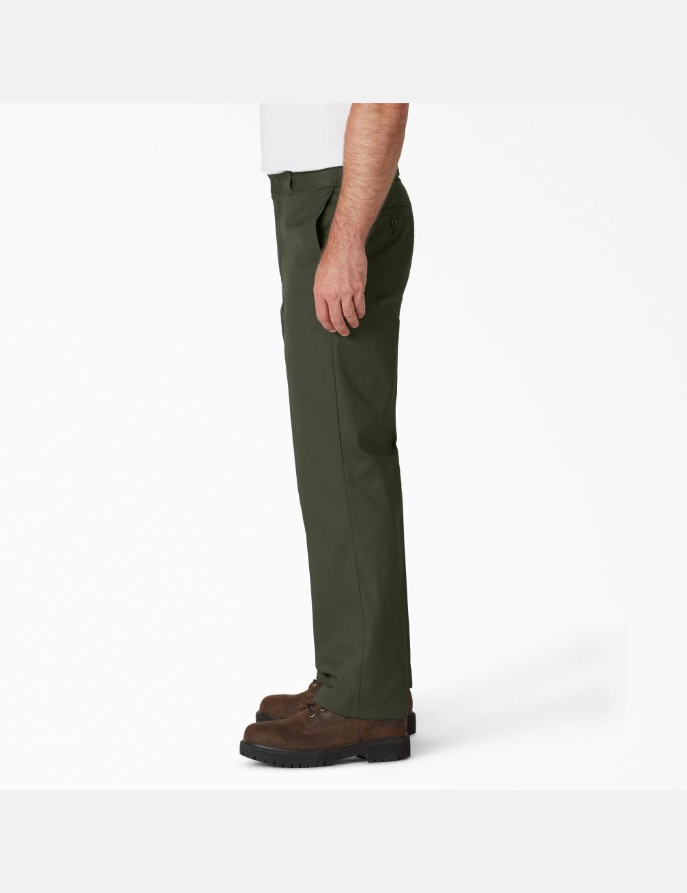 Pantalones De Trabajo Dickies Original 874 Hombre Verde Oliva Verde | 4923018-ZJ