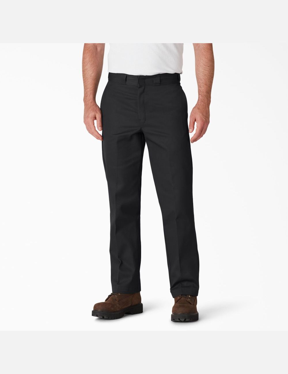 Pantalones De Trabajo Dickies Original 874 Hombre Negras | 7932081-MV