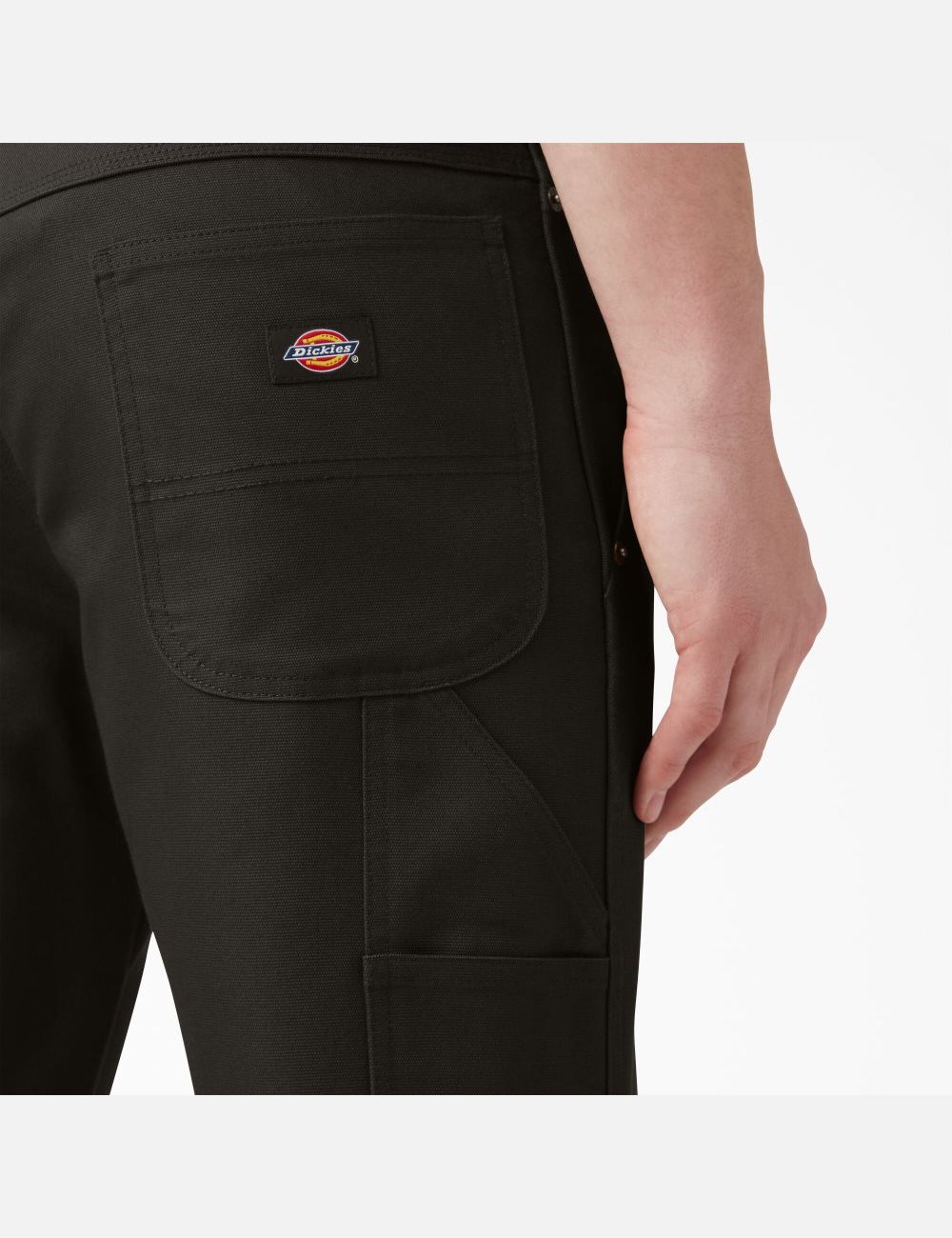 Pantalones De Trabajo Dickies Regular Fit Duck Carpenter Hombre Chocolate Marrones | 0963728-GY