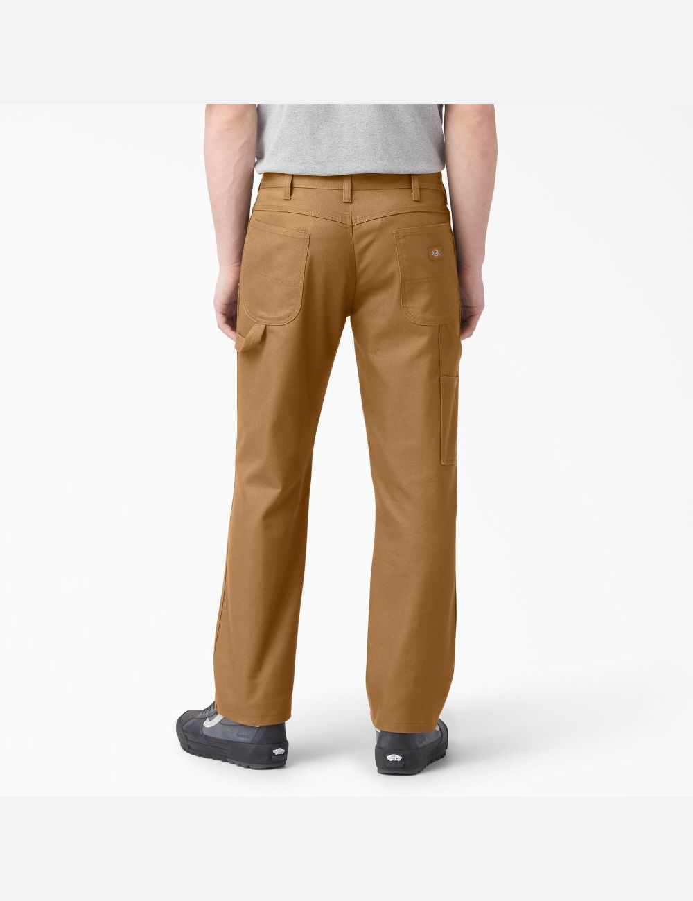 Pantalones De Trabajo Dickies Regular Fit Duck Carpenter Hombre Marrones | 2841679-YV