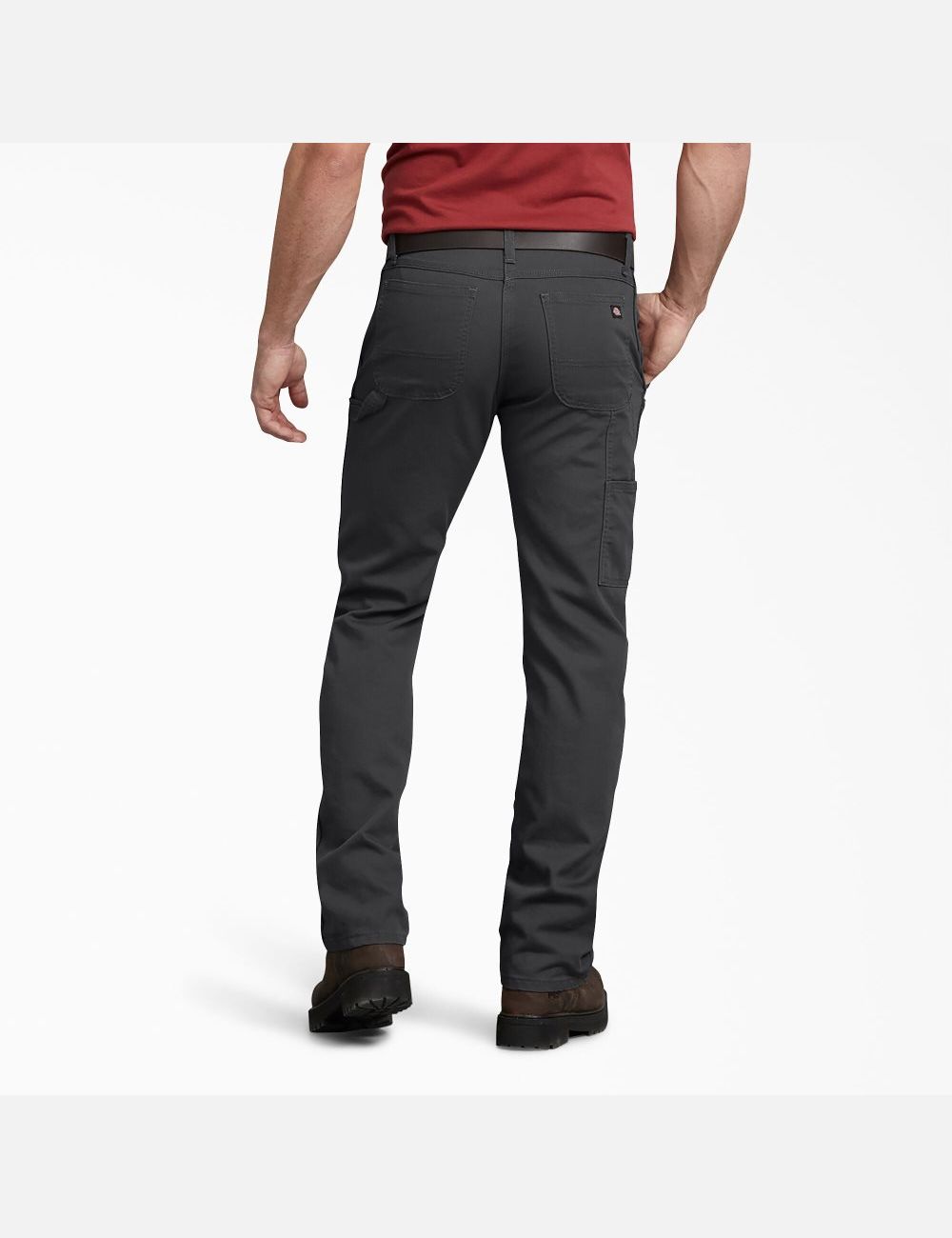 Pantalones De Trabajo Dickies Regular Fit Directo Leg Duck Carpenter Hombre Gris | 5391672-XB