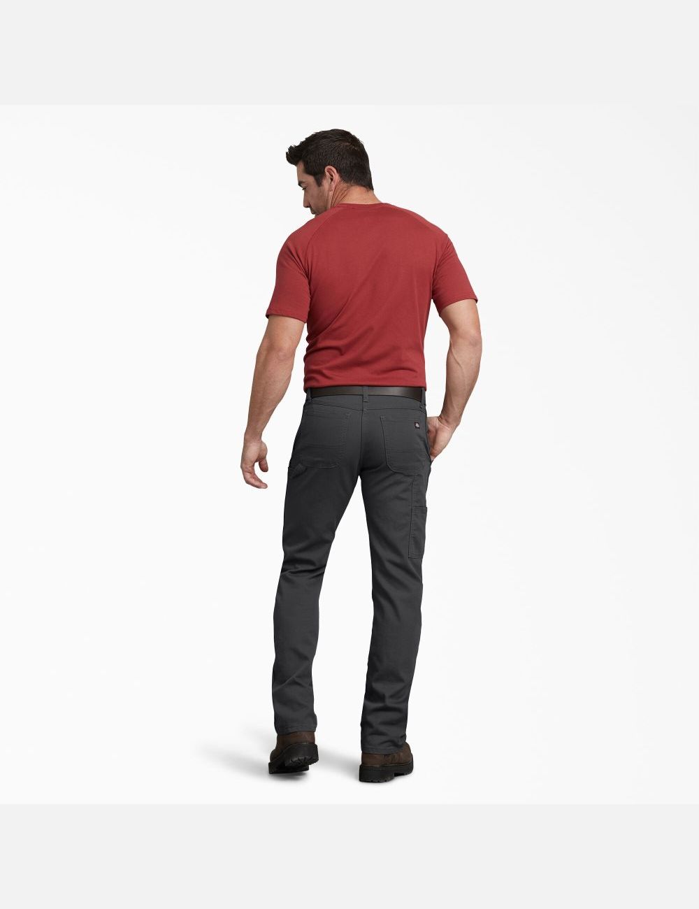 Pantalones De Trabajo Dickies Regular Fit Directo Leg Duck Carpenter Hombre Gris | 5391672-XB