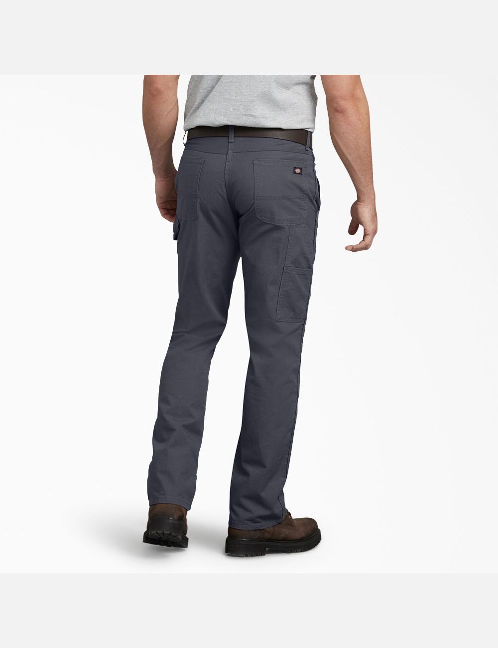 Pantalones De Trabajo Dickies Regular Fit Directo Leg Ripstop Carpenter Hombre Gris | 6019542-HZ