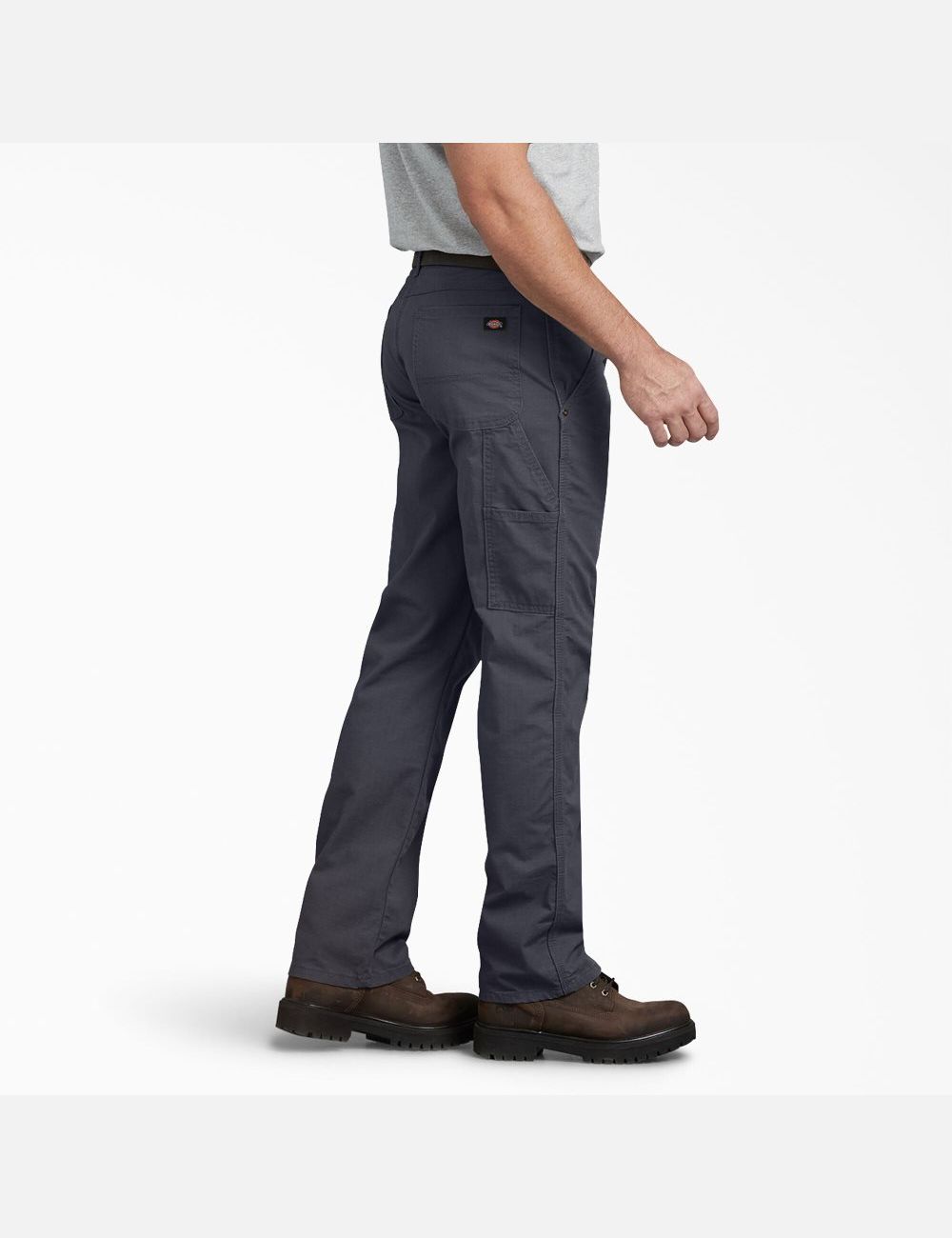 Pantalones De Trabajo Dickies Regular Fit Directo Leg Ripstop Carpenter Hombre Gris | 6019542-HZ