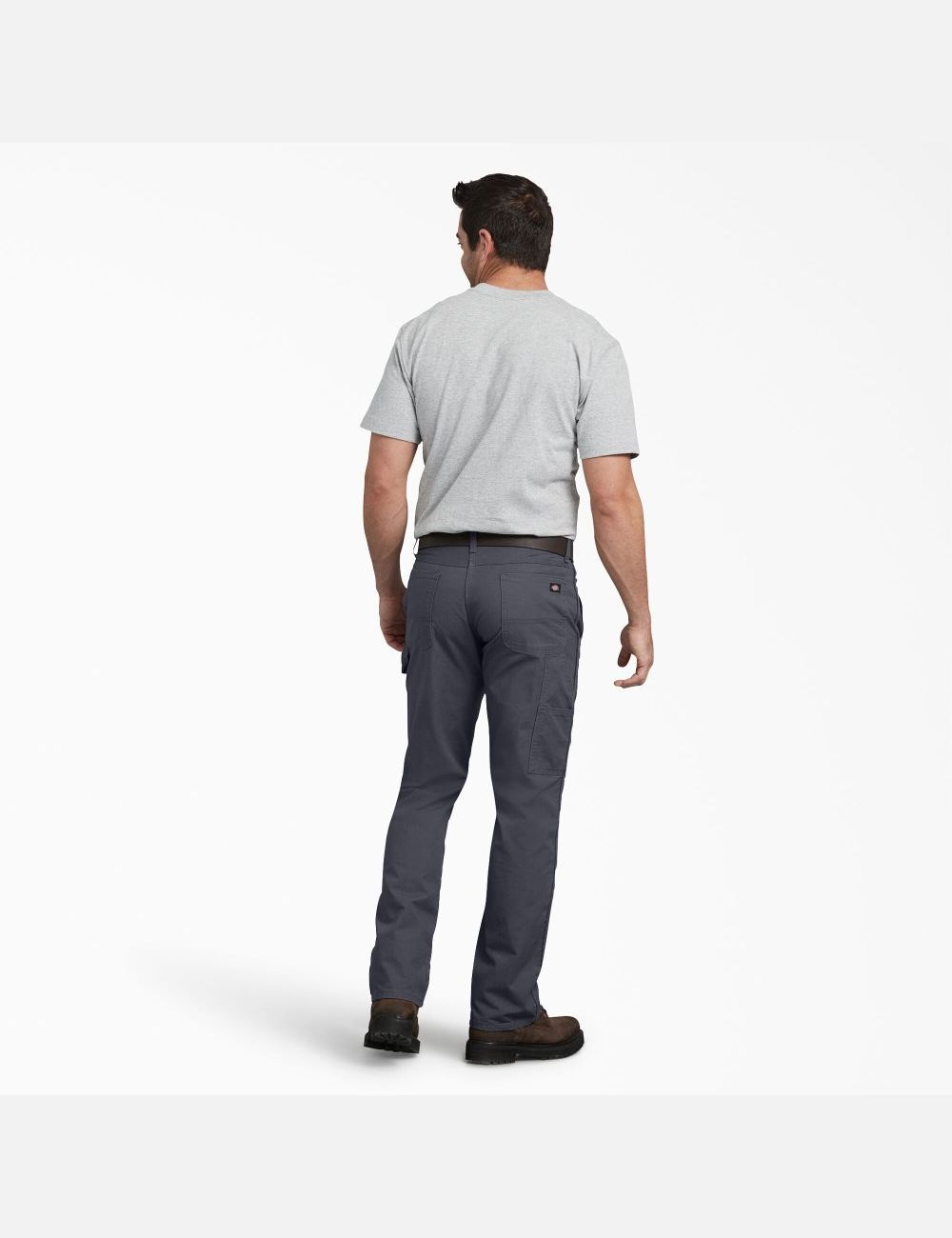 Pantalones De Trabajo Dickies Regular Fit Directo Leg Ripstop Carpenter Hombre Gris | 6019542-HZ