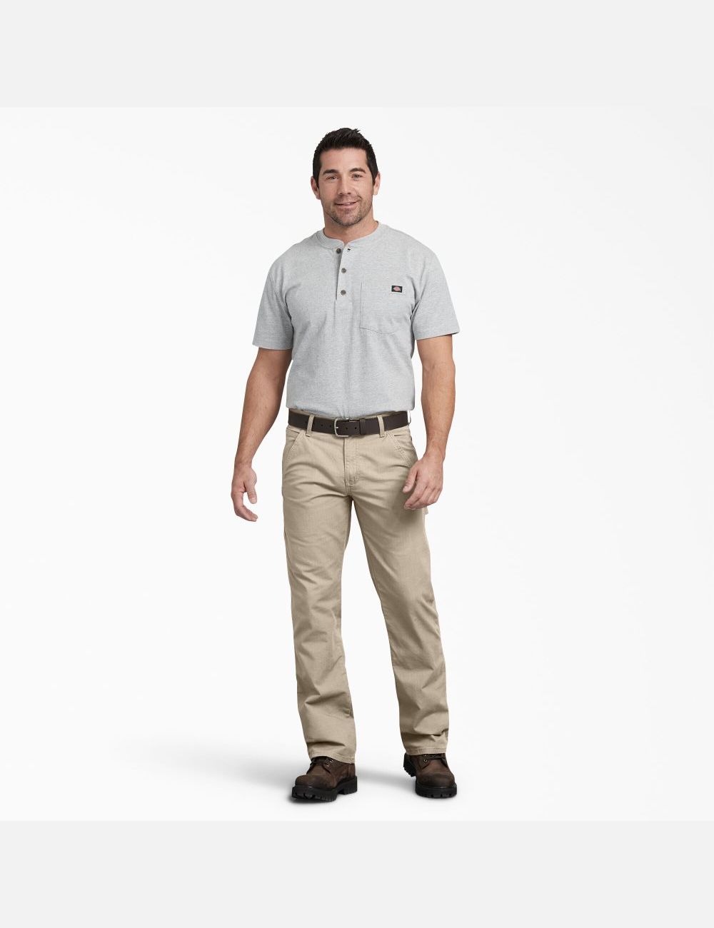 Pantalones De Trabajo Dickies Regular Fit Directo Leg Ripstop Carpenter Hombre Marrones | 7025164-ZF