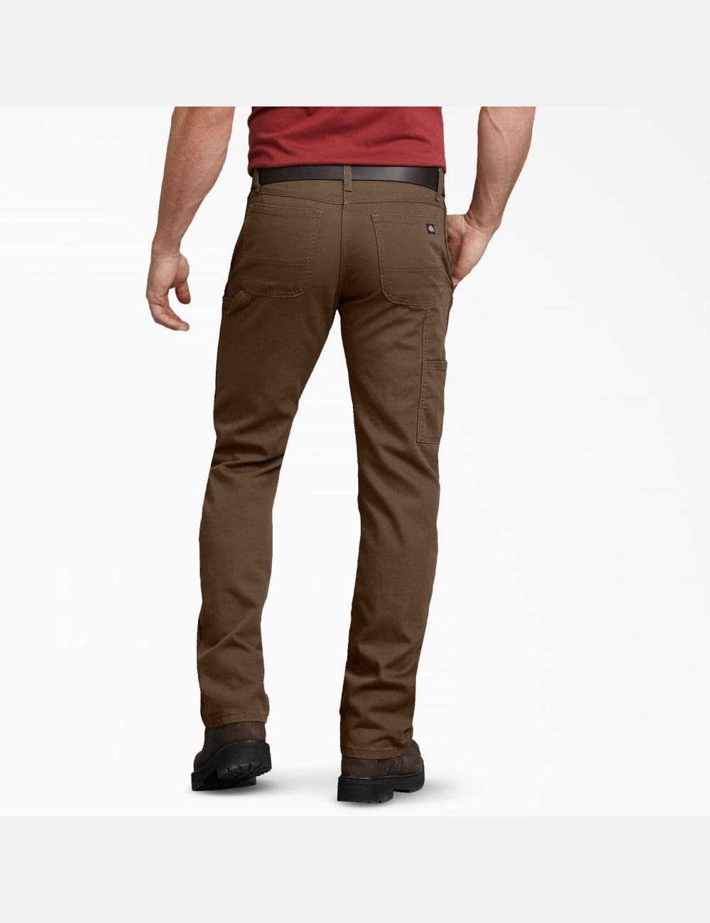 Pantalones De Trabajo Dickies Regular Fit Directo Leg Duck Carpenter Hombre Marrones | 7394201-TK