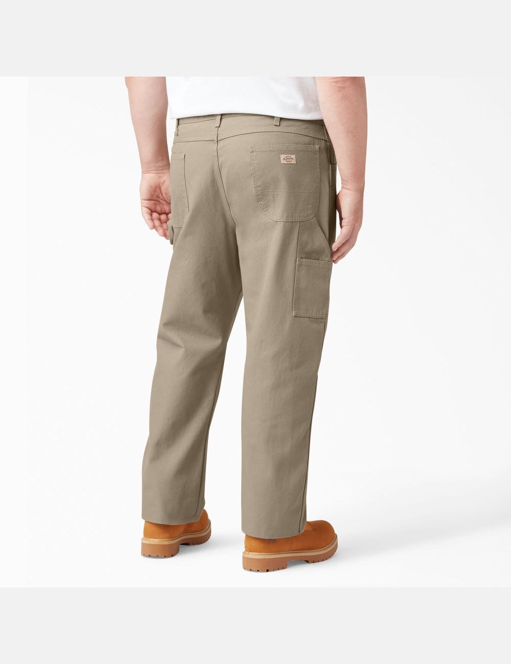 Pantalones De Trabajo Dickies Relaxed Fit Directo Leg Heavyweight Duck Carpenter Hombre Marrones | 4203817-VS