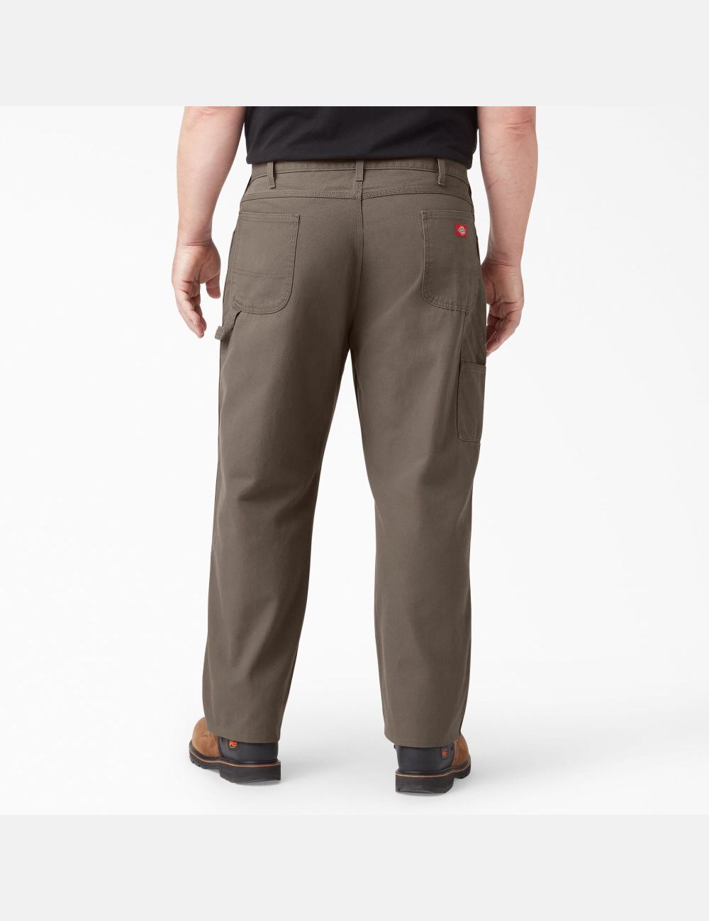 Pantalones De Trabajo Dickies Relaxed Fit Directo Leg Heavyweight Duck Carpenter Hombre Marrones Claro | 6189023-EL