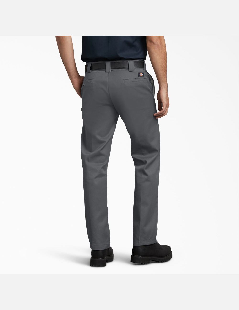 Pantalones De Trabajo Dickies Slim Fit Directo Leg Hombre Gris | 4897215-BL