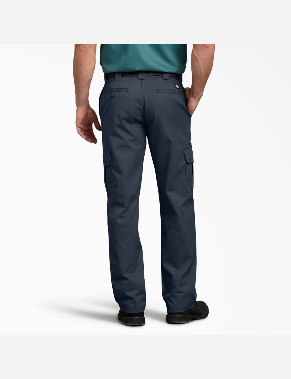 Pantalones Dickies FLEX Regular Fit Directo Leg Hombre Azul Marino | 6270891-DA