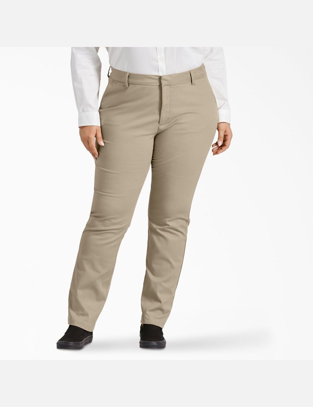 Pantalones Dickies Plus Perfect Shape Bootcut Mujer Gris | 4287130-UQ