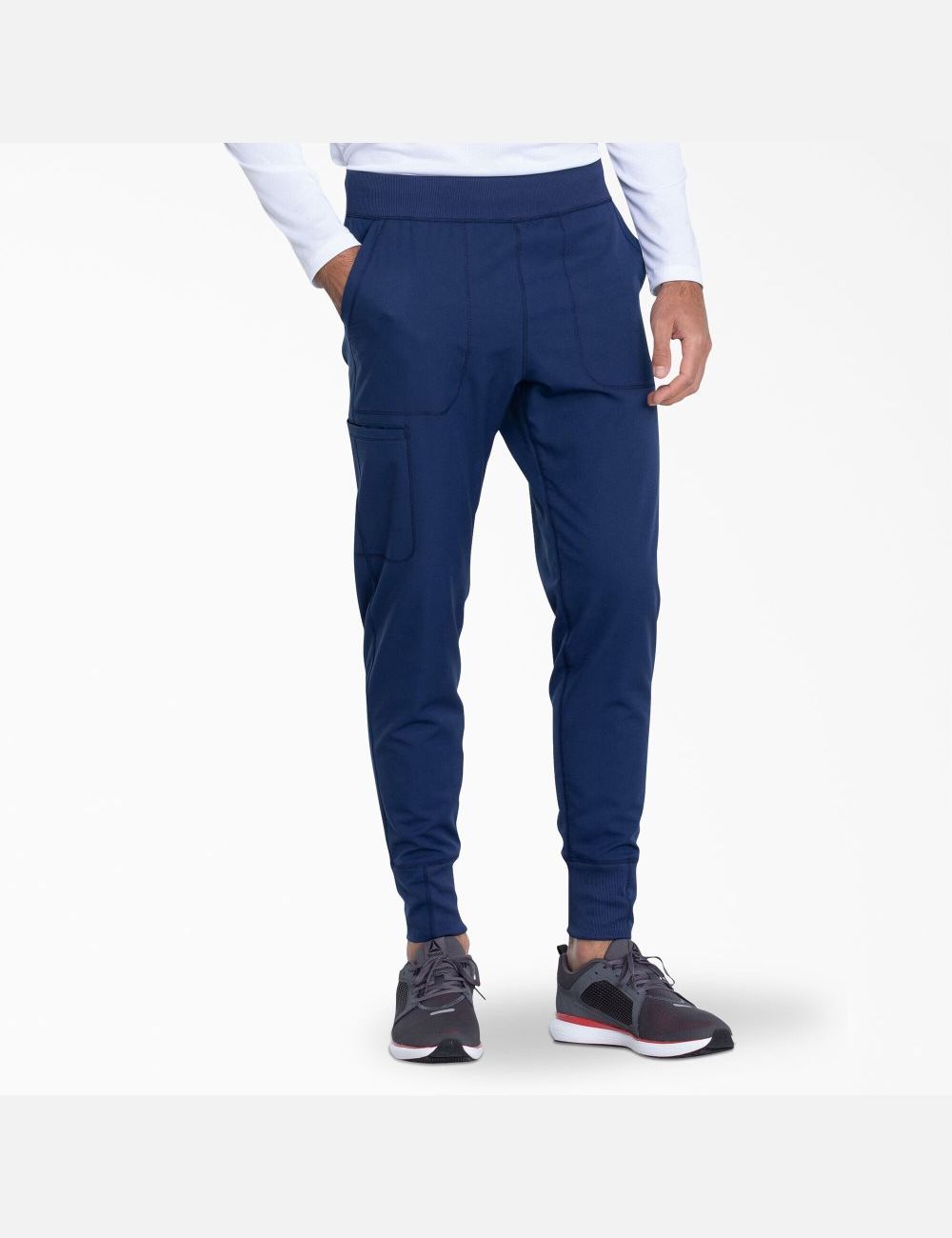 Pantalones Médicos Dickies Dynamix Jogger Hombre Azul Marino Azules | 9631705-KH