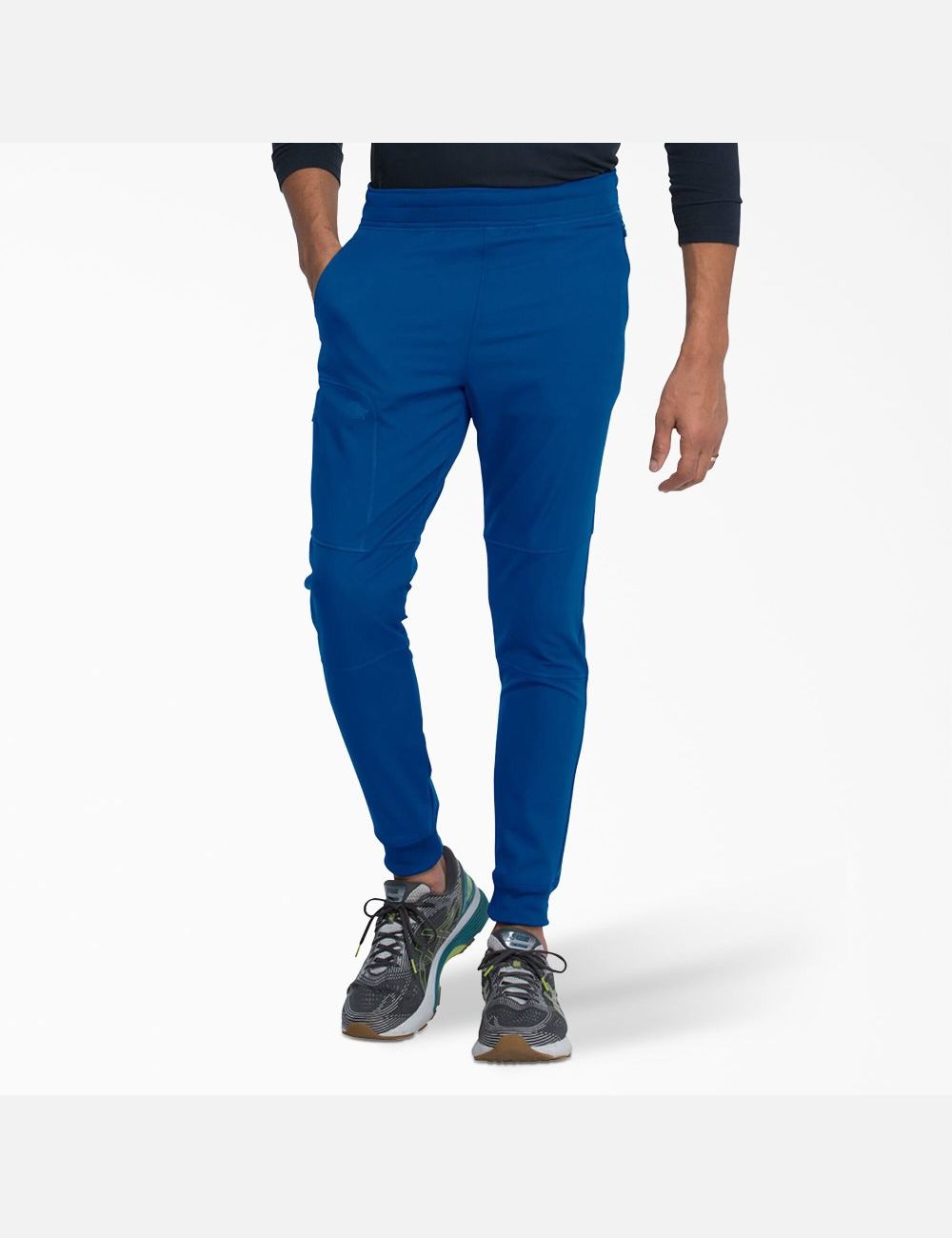 Pantalones Médicos Dickies Dynamix Natural Rise Jogger Hombre Azul Real Azules | 3159207-JR