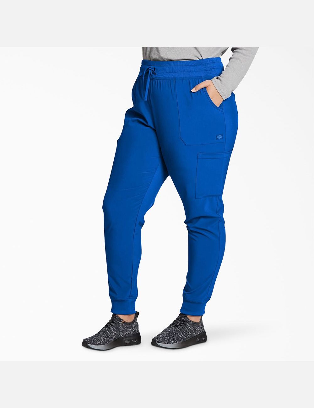 Pantalones Médicos Dickies EDS Essentials Jogger Mujer Azul Real Azules | 9257014-IT