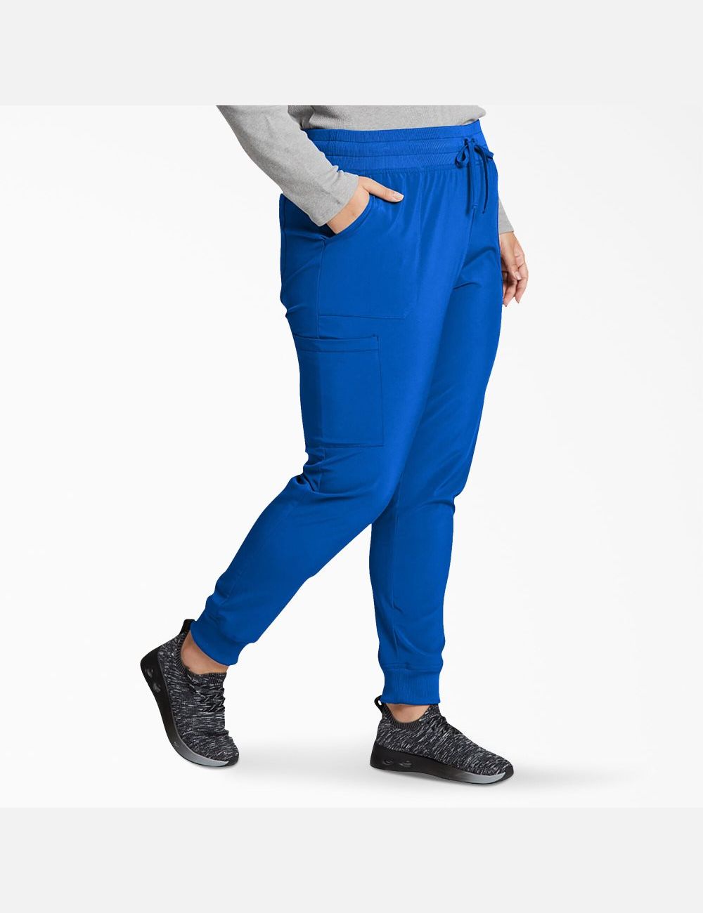 Pantalones Médicos Dickies EDS Essentials Jogger Mujer Azul Real Azules | 9257014-IT