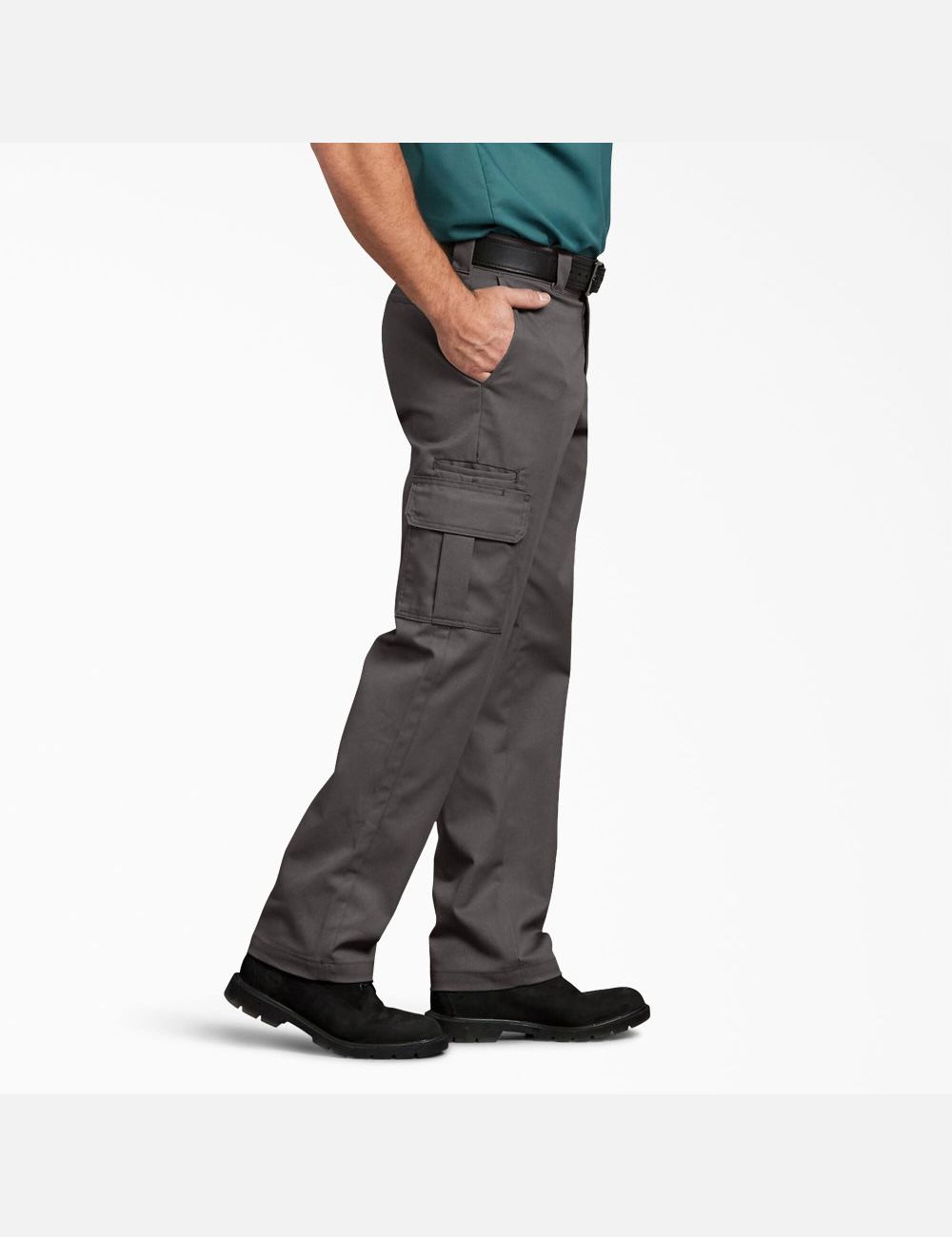 Pantalones Tipo Cargo Dickies FLEX Regular Fit Directo Leg Hombre Gris | 2504319-CP