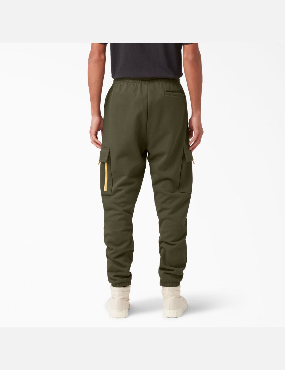 Pantalones Tipo Cargo Dickies Fleece Hombre Verde | 5963241-VP