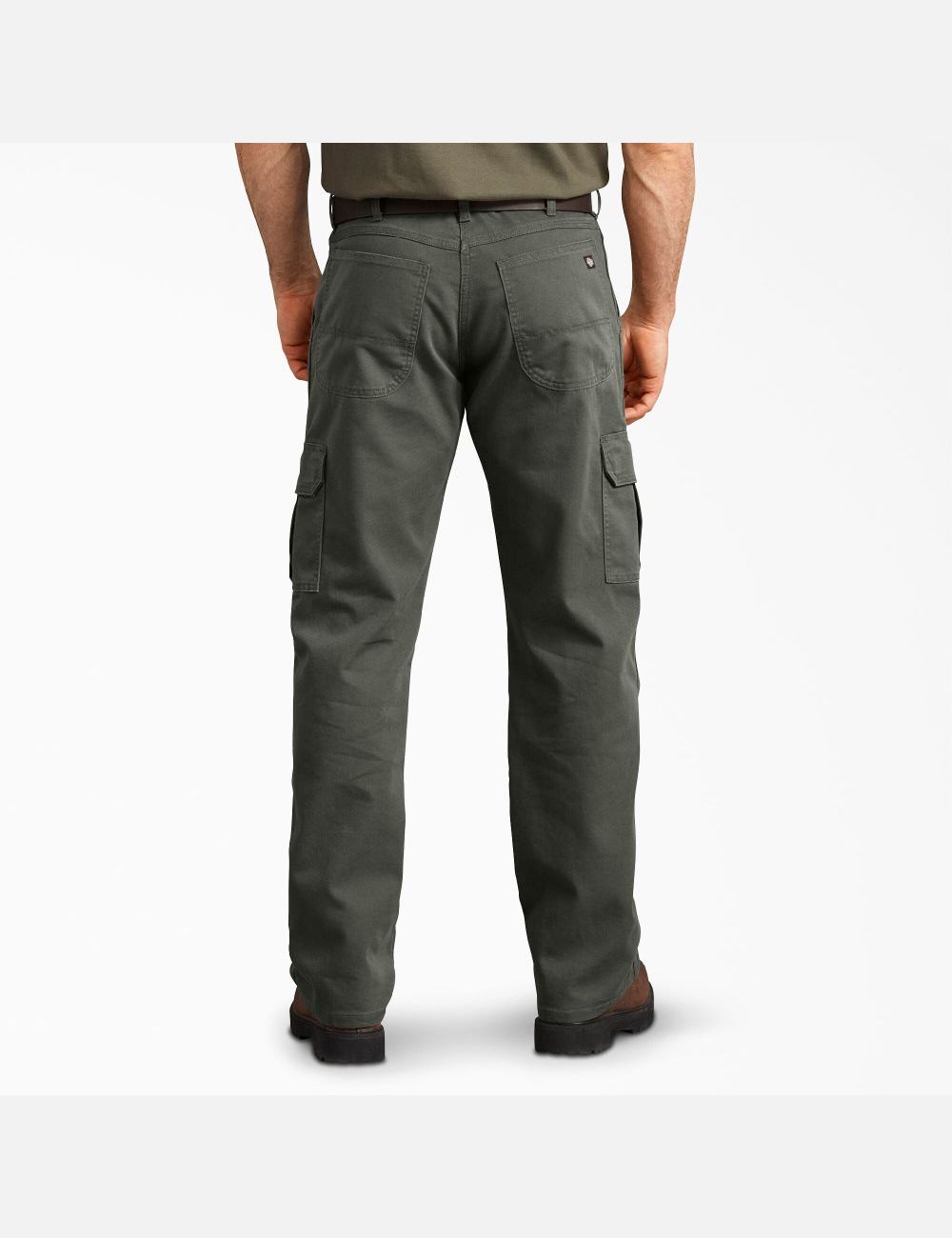 Pantalones Tipo Cargo Dickies Regular Fit Duck Hombre Verde Oliva Verde | 8327491-KL