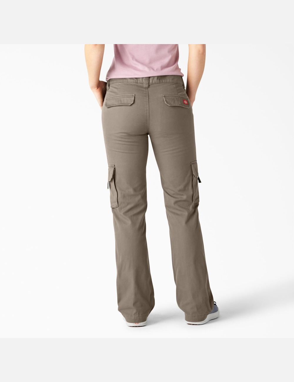 Pantalones Tipo Cargo Dickies Relaxed Fit Mujer Marrones | 3465780-BW