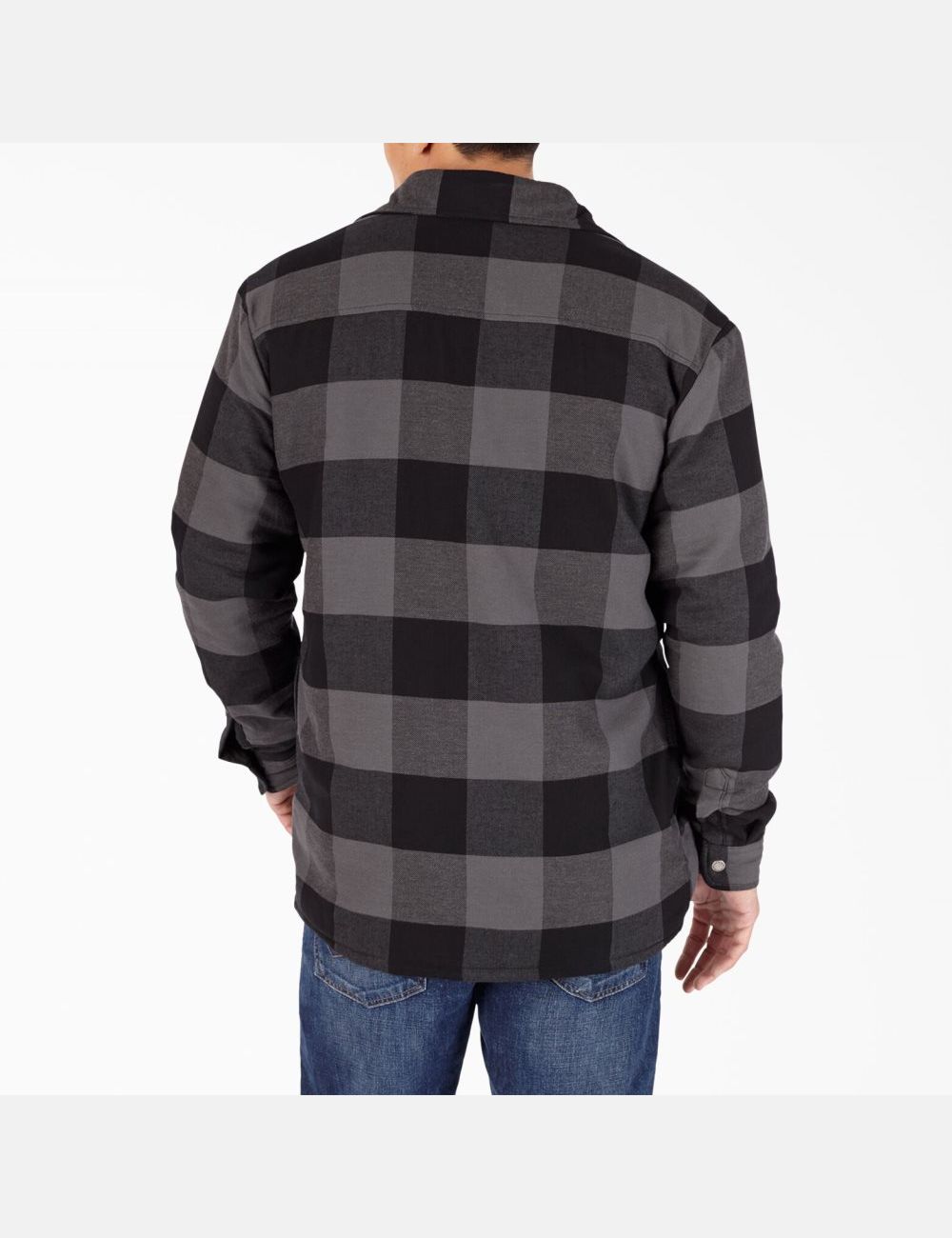 Ropa De Abrigo Dickies Hydroshield Flannel High Pile Fleece Hombre Negras Verde Menta | 4356120-DB