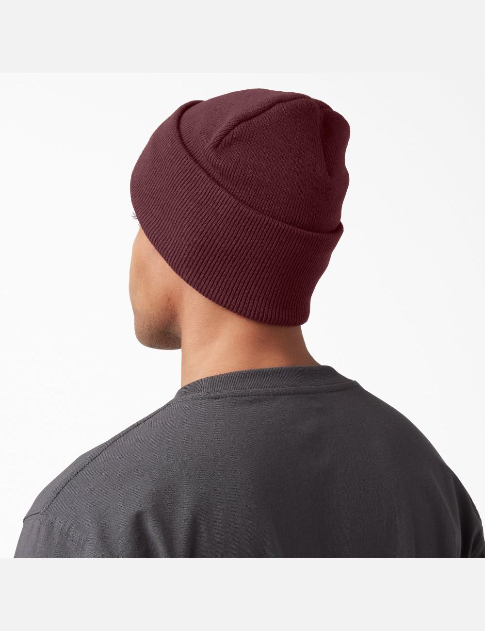 Sombreros Dickies Cuffed Knit Unisex Burdeos | 4752081-DK