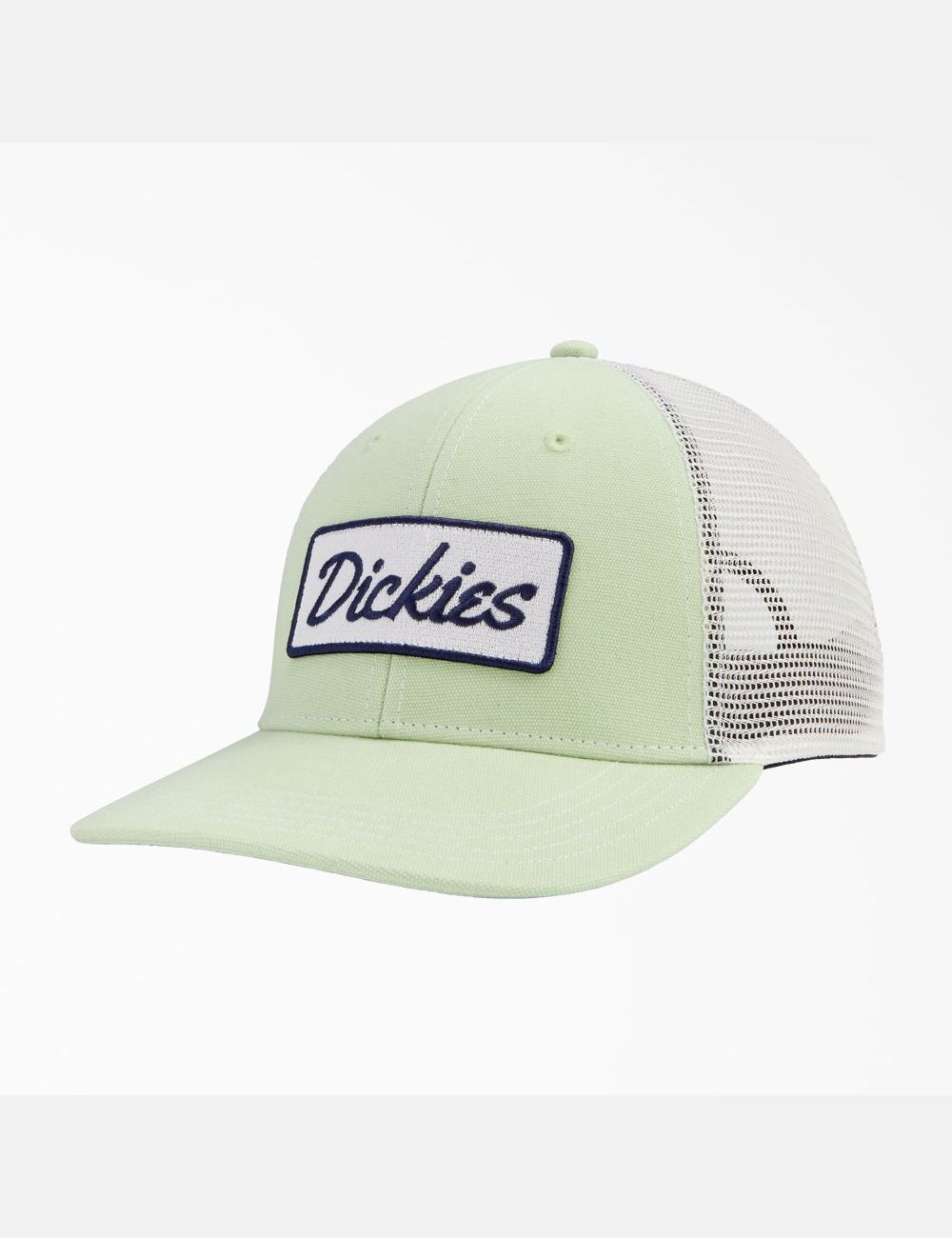 Sombreros Dickies Patch Logo Trucker Unisex Verde | 6175483-OJ