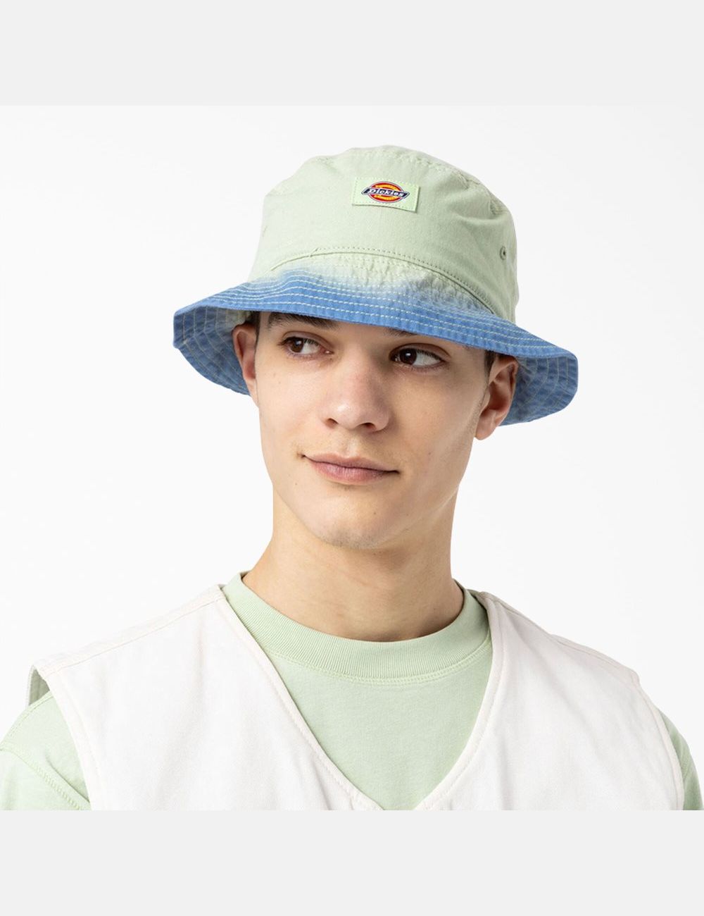 Sombreros Dickies Seatac Tie-Dye Bucket Unisex Verde | 9167280-GE