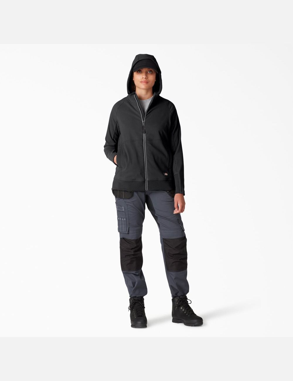 Sudadera Con Capucha Dickies Ultimate ProTect Zip Mujer Negras | 3250481-MY