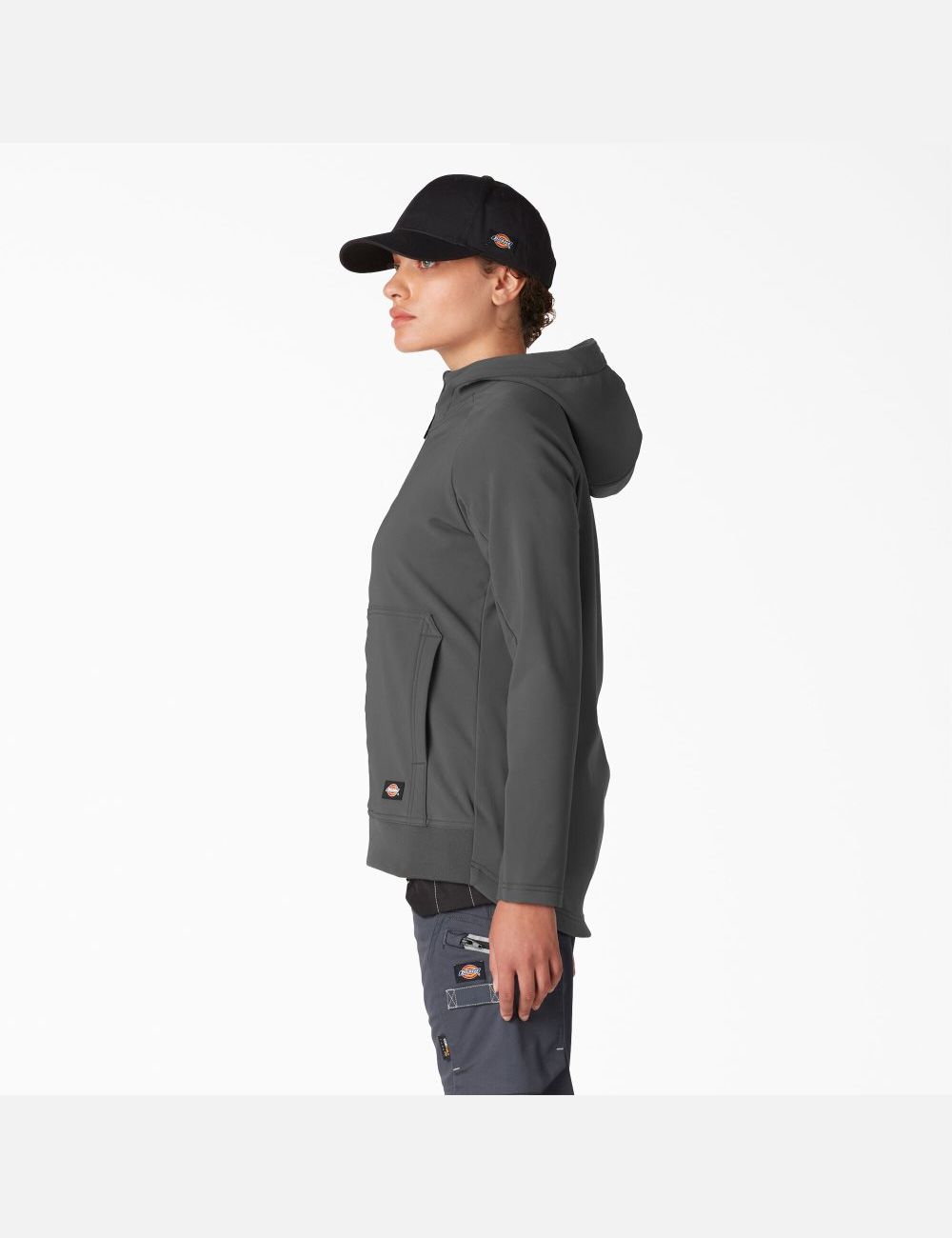 Sudadera Con Capucha Dickies Ultimate ProTect Zip Mujer Gris | 6834597-TS