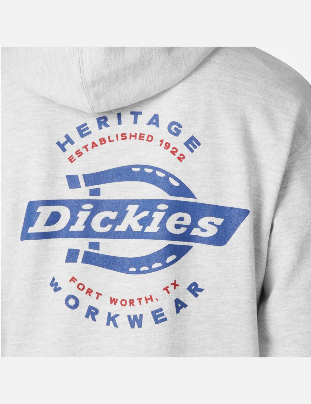 Sudadera Con Capucha Dickies Vintage Logo Estampadas Hombre Gris | 0146572-KT