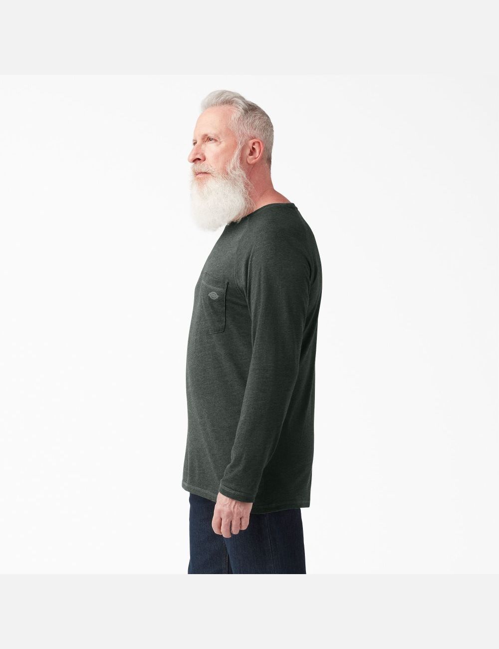 Tops Dickies Cooling Long Sleeve Hombre Verde | 4670319-BP