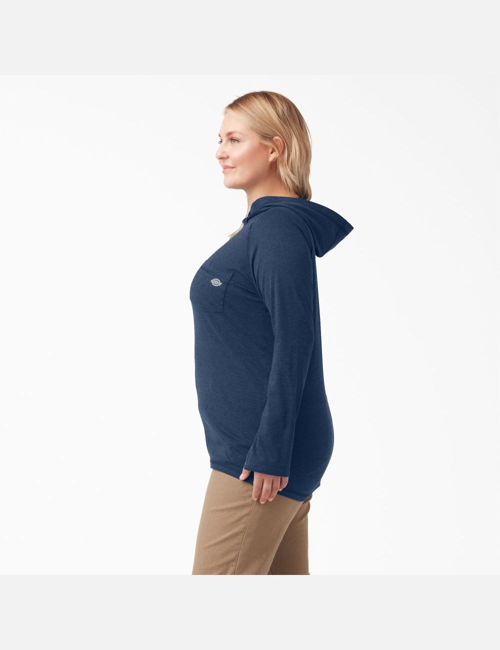 Tops Dickies Plus Cooling Performance Sun Mujer Azul Marino | 1930425-FX