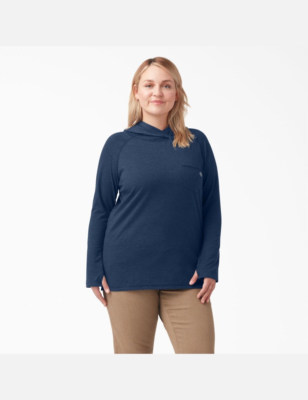 Tops Dickies Plus Cooling Performance Sun Mujer Azul Marino | 1930425-FX