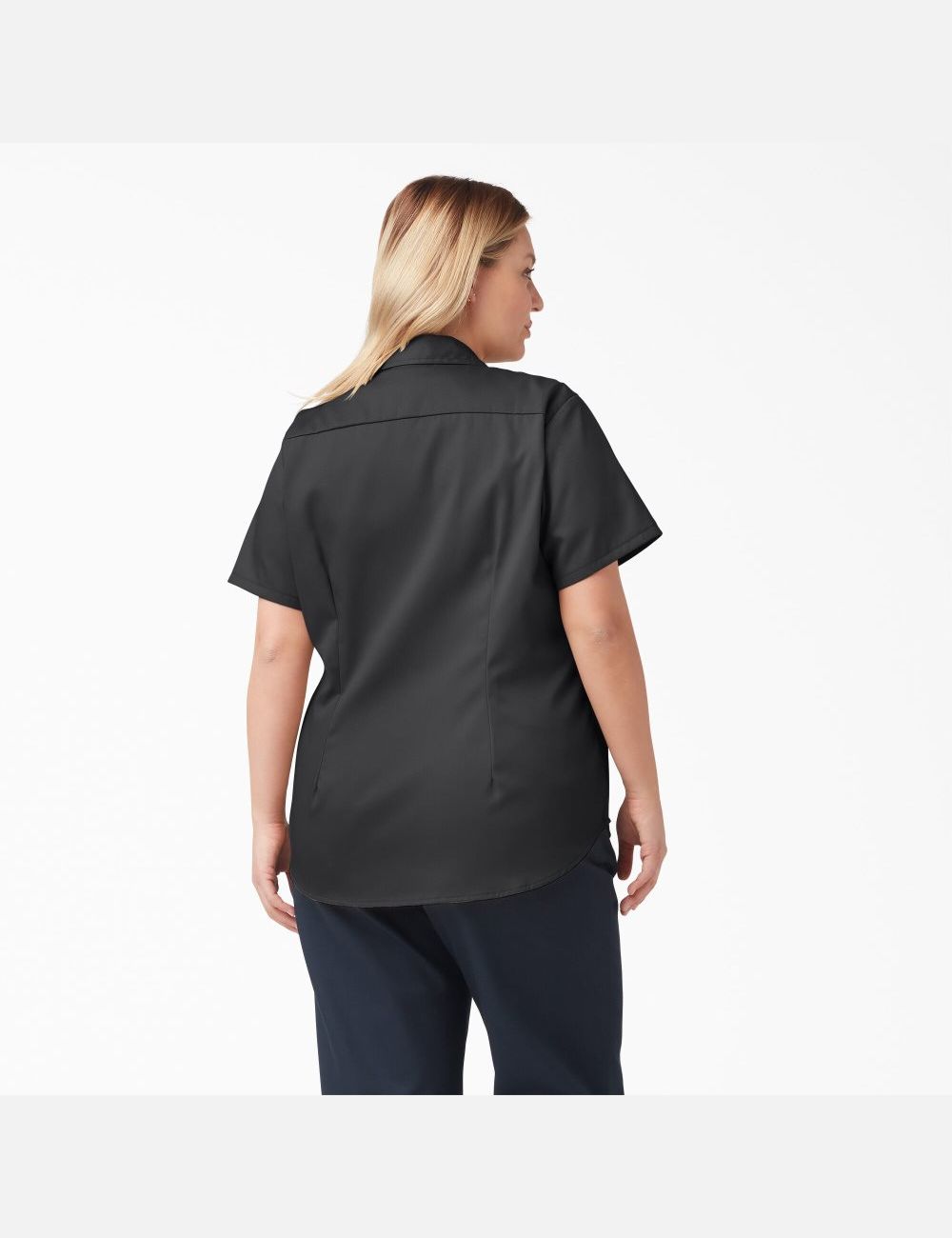 Tops Dickies Plus Original 574 Trabajo Mujer Negras | 3820495-PL