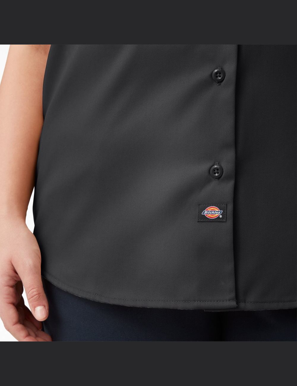 Tops Dickies Plus Original 574 Trabajo Mujer Negras | 3820495-PL