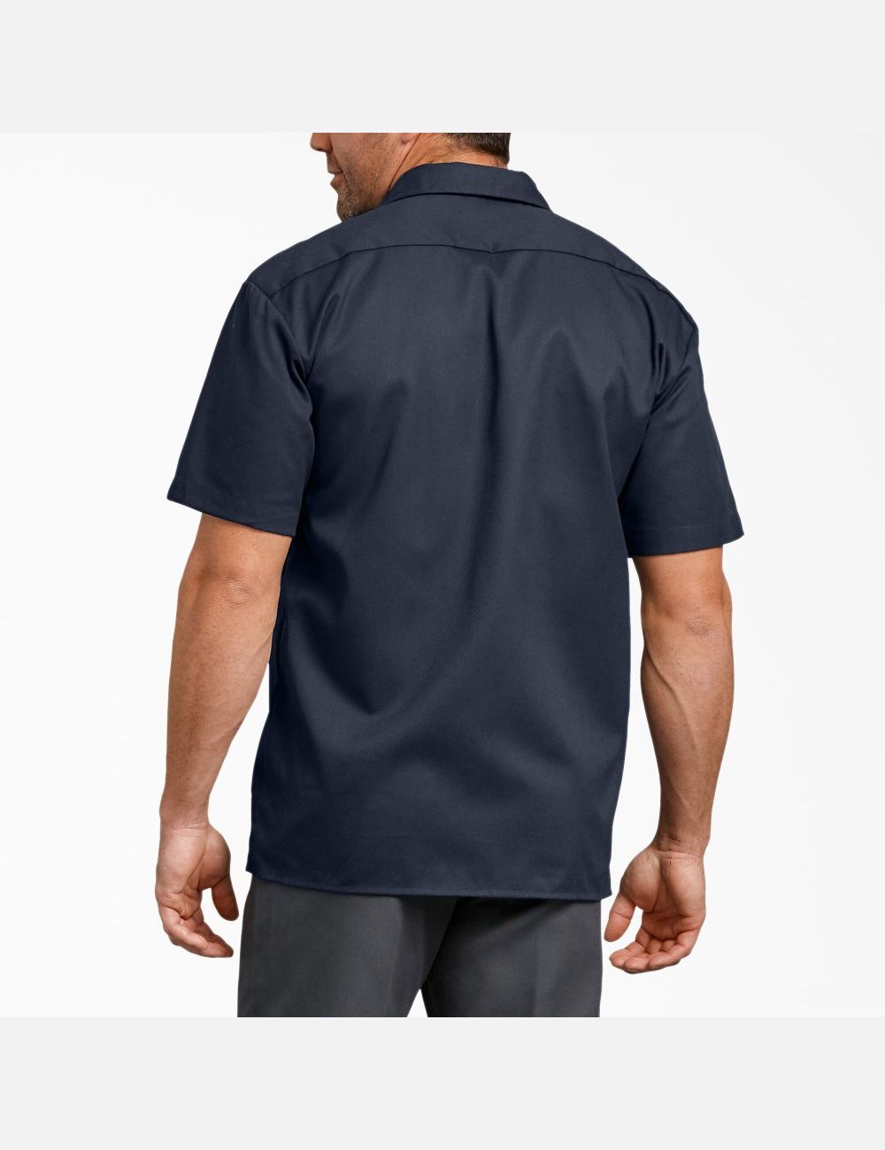 Tops Dickies Relaxed Fit Corta Sleeve Hombre Azul Marino | 6301985-NL